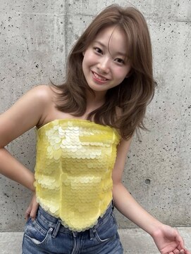 コードライン 港店(CODE.LINE) 《CODE.LINE》レイヤーカットミディアム