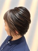 トランスサロン 吉祥寺(TRANS SALON)&nbsp;フレーミングカラー×白髪ぼかしショート