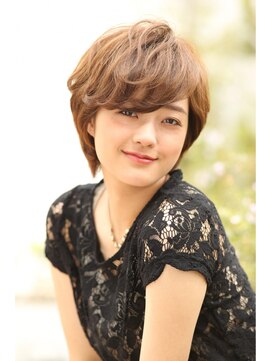 メリーランド 自由が丘(MerryLand) ひし形フォルムの大人カジュアルショート