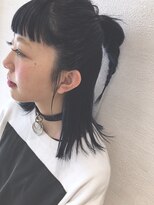 スタンド バイ ヘアー アンド コーヒー 恵比寿(STAND By HAIR ＆ Coffee) 【STAND By HAIR】ブルーヘアー　MIKI Style