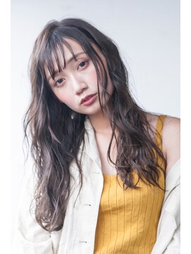 エイミー(Aimee) Aimee 町田ツヤ感ロング×ダークチョコブラウン