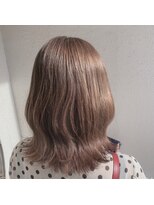 サンクチュアリー ウィズ コネクト(Sanctuary with connect)&nbsp;☆伸ばしかけミディアムスタイルことりベージュカラー☆30代40代