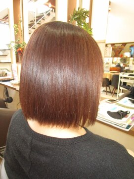 コアフィールフィス(COIFFURE fils) 《見附　今町》M3Dストレート　ミディボブ