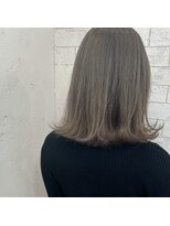 プライズ 錦糸町北口店(prize)&nbsp;アッシュベージュ/イルミナカラー/外ハネボブ/透明感/錦糸町北口