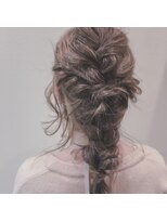 モードケイズ 尼崎店(MODE K's) 編み上げヘアーアレンジ