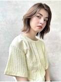 柔らかく上品なくびれボブ*