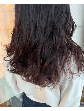 スリーピー イオン高崎店(SLEEPY) ブリーチなしの暖色カラー