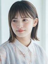 ガーデン タチカワ(garden tachikawa)&nbsp;暗髪×ロブ×シースルーバング×オーガニックヘア