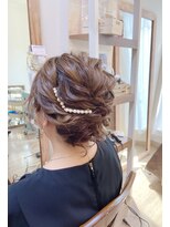 ロカット サロン(Roquat Salon)&nbsp;ボブアップアレンジ【ヘアセット/立川/エクステヘアメイク】