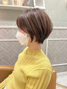 ロンド 銀座(Lond) 【春日美月】朝のセット30秒!束間ショートヘア