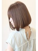 【 Ｉ. 】小顔　内巻きボブ　ボブ 30代40代　ショート　川口