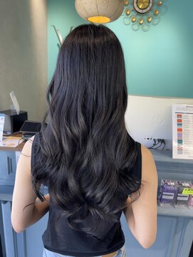 レヴェリー(REVERIE) #ブルーブラック#暗髪#透明感