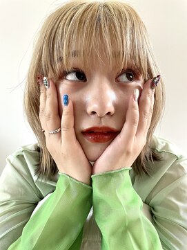 グリーン 町田(green) 【medium】layer×bleach