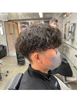 【Lond GULLMANSEIYA】MEN'S HAIR/波巻きスパイラルパーマ