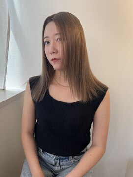 ココルアナ(coco luana) ハイトーンベージュ/ケアブリーチ/ダブルカラー/髪質改善