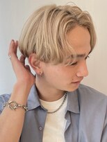 ウェイビーエフティフィフス 横浜西口(WAVEY ft.fifth) センターパートニュアンスパーマメンズパーマワンカールパーマ