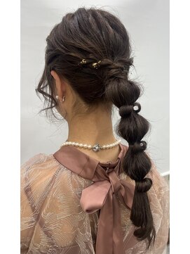 エイム ヘアメイク 横川店(eim HAIR MAKE) あみおろし