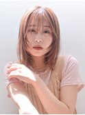 【tetote門戸厄神】スモーキーピンクカラー / ニュアンスカラー