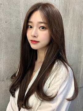 リンク(LinQ) ワンカールレイヤー美髪エアリーロングピンクブラウン