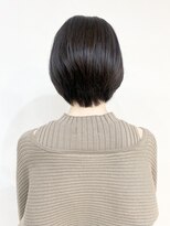 モリオ フロム ロンドン 成増店&nbsp;【morio成増/一戸】黒髪丸みショートボブ