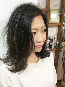 ディヴォート エス(devote s)の写真/丁寧なカウンセリングで骨格や髪質を見極め、似合わせスタイルをご提案♪長く通えるプライベートサロン＊