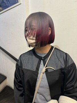 ヘアメイク アンジー(hair make anjii) 2セクションのエンドカラー