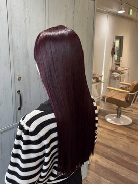 シュシュバイジャガラ 千葉駅北口店(chou chou byJAGARA) ワインレッド【chouchou千葉・千葉駅】