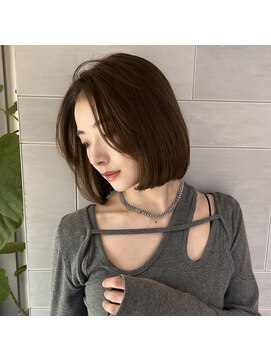 キミトヘアデザインアンドスパ(Kimito Hair design&spa) 大人ボブ　３０代　４０代　ボブ　大人ショート