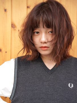 ブゾン(buZon) 【buZon ブゾン】切りっぱなし×顔まわりレイヤー