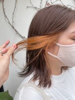 フォト 新宿三丁目(foto)&nbsp;ダブルカラーブリーチインナーカラー