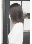 切りっぱなしボブ