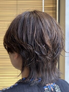 オーガニック リブ 川越(organic+live) 秋◎20代30代向けげショートウルフパーマ