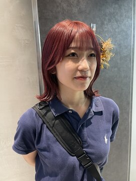 ロンドシエル 横浜(Lond ciel) くびれボブ/ピンク/横浜