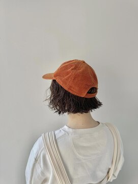 ハウス(HAUS.) 【石原】ボブとパーマとキャップ