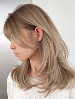 ヨロ 渋谷(YOLO) 韓国ヘアーハッシュカットレイヤーカットハイライトカラー