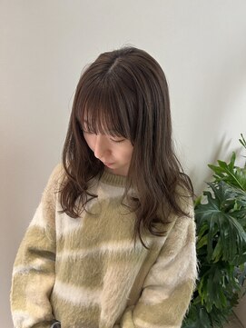 フィーカ(fika) 柔らかい質感と透明感☆シアーベージュカラー