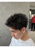 【スパイキーショートパーマ】
