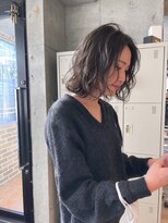 エインアンリー 明治神宮前(AIN.ANLY.)&nbsp;ボブパーマ、ボブゆるめパーマ、ニュアンスパーマ、