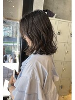 エインアンリー 明治神宮前(AIN.ANLY.)&nbsp;ミディアムパーマ、ミディアムパーマゆるめ、ニュアンスパーマ