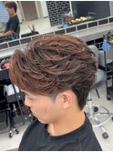 フェザーショート/パーマ