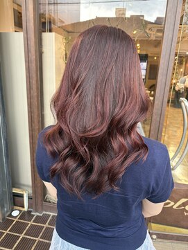コレット ヘアー 大通(Colette hair) 暖色カラー/レッドブラウン/ボルドーカラー/透明感カラー