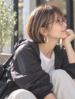 コノアラボ 守谷店(Conoah labo)&nbsp;白髪ぼかしハイライト/キッズカット/ツートンカラー/守谷