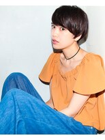 アン ヘア デザイン(un hair design)&nbsp;【　un  】ショート×グレージュ×すっきり