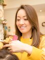エノワ ヘアラウンジ 浦和駅西口本店(enowa HAIR LOUNGE) 施術中はお客様のお話に耳を傾け必要なご提案をさせて頂きます。