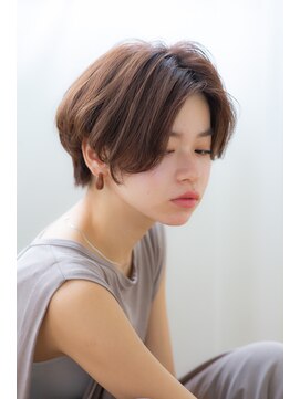 アリエッタ(aRietta) 【銀座アリエッタ】丸みショートの大人ボブ/ハンサムショート