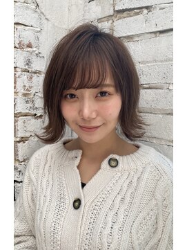 ロンドプランタン 恵比寿(Lond Printemps) 【lond printemps水野】大人かわいいワンレン外ハネボブ