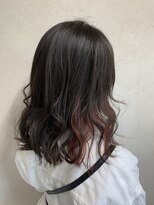アジールヘア 東上野店(agir hair)&nbsp;ゆるふわピンクインナーカラー【イルミナカラー上野】