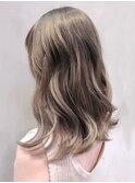 ミルクティーグレージュ_ココアブラウンセシルカット_ba304691