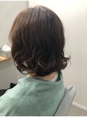 コテ巻き風デジタルパーマ