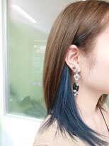 ミネルヴァ 長野店&nbsp;インナーカラーブルー